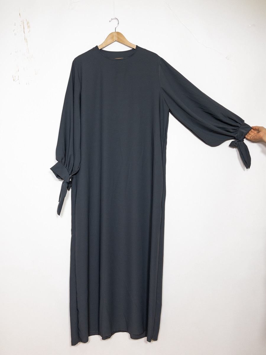Maxi Schleifen Abaya (Medina Seide)