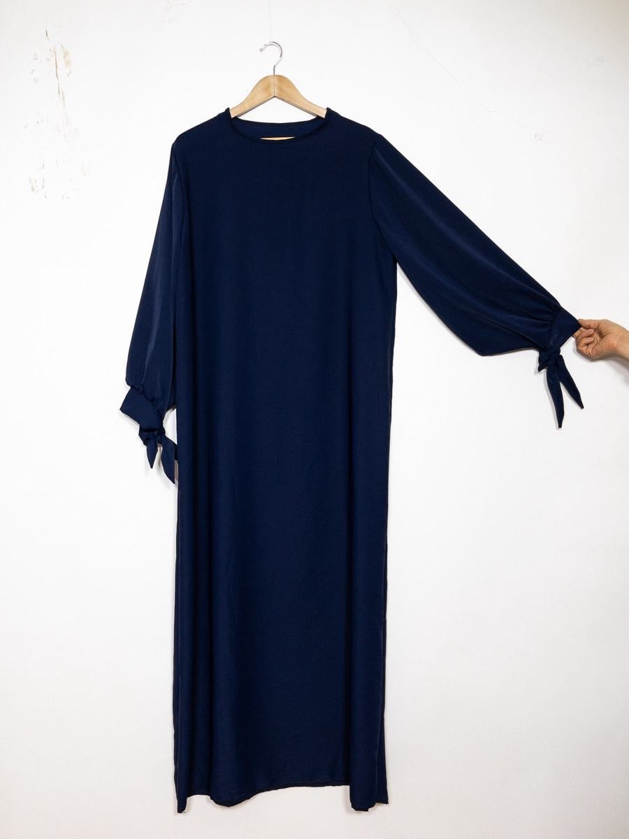 Maxi Schleifen Abaya (Medina Seide)
