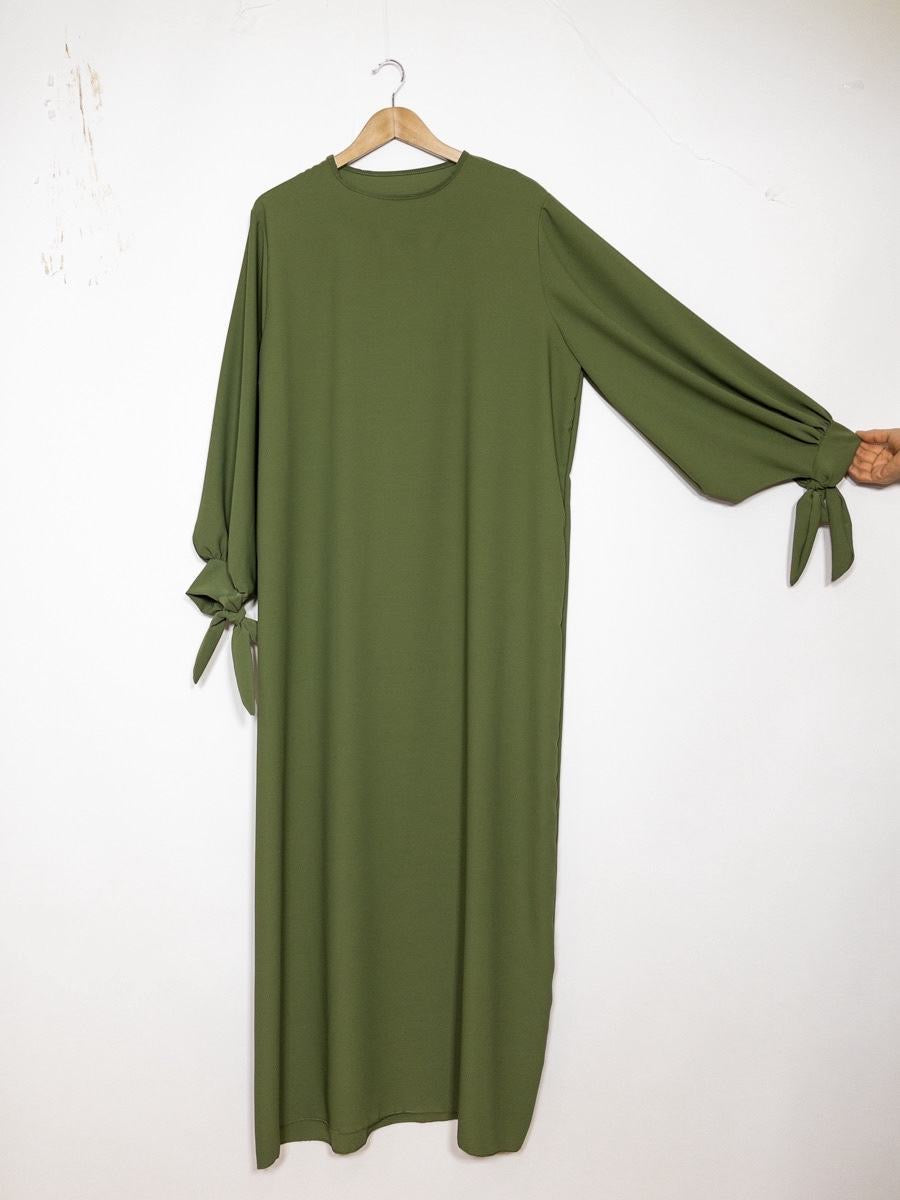 Maxi Schleifen Abaya (Medina Seide)