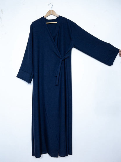 Maxi Abaya Kimono (Leinen-Optik)