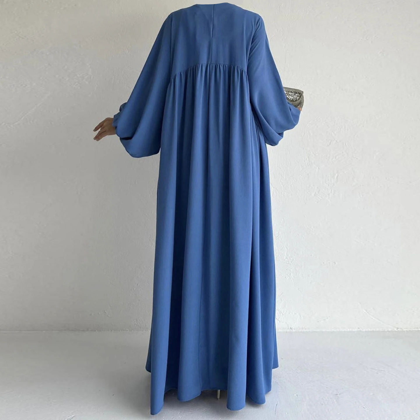 Abaya mit Ballonärmeln