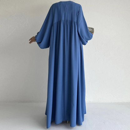 Abaya mit Ballonärmeln