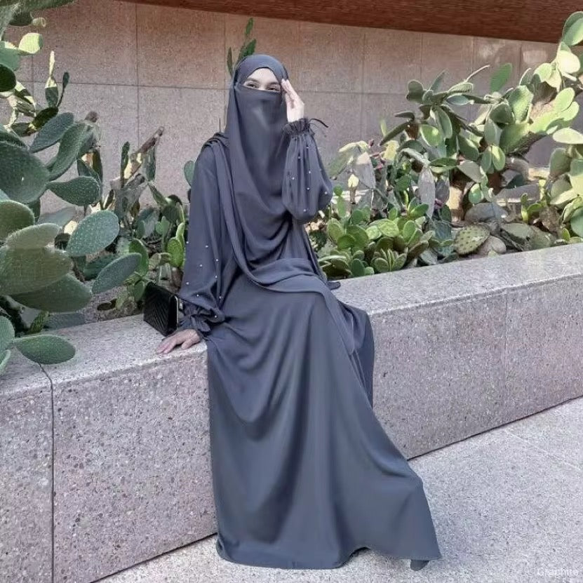 Abaya + Khimar Set Ambra