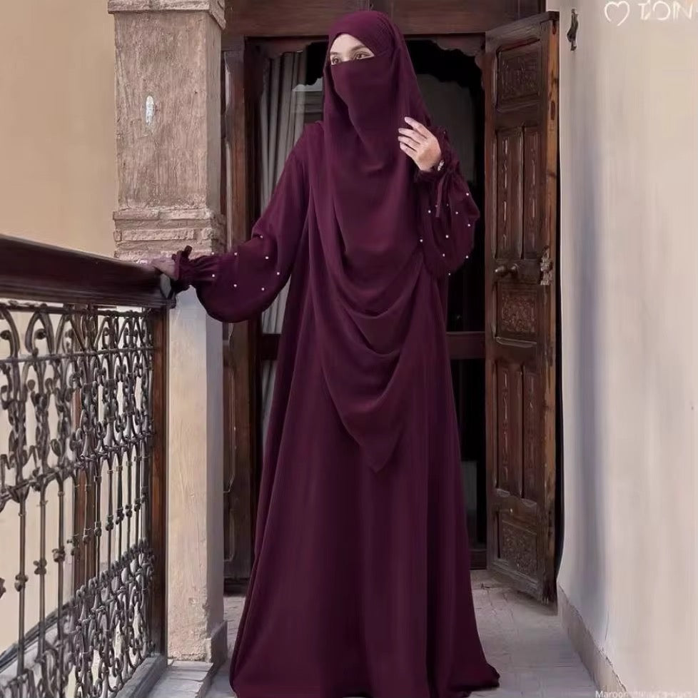 Abaya + Khimar Set Ambra