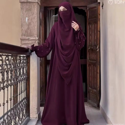 Abaya + Khimar Set Ambra
